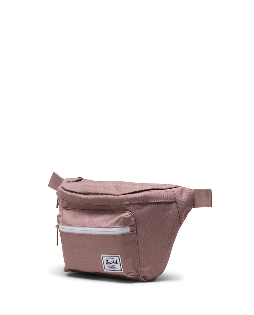 Riñonera de hombre de tejido reciclado rosa de 3,5 l con cremallera - Herschel - Rosa Rosa-2