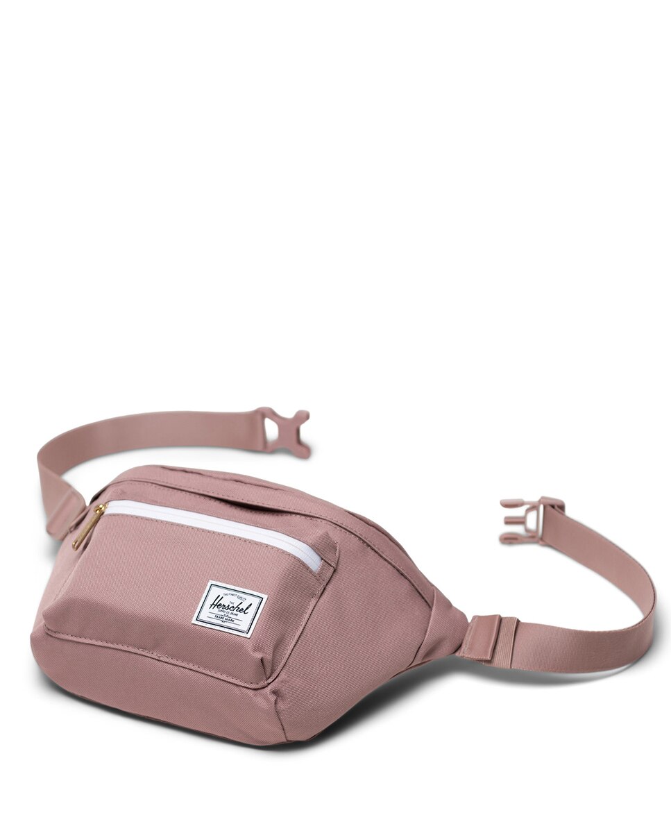 Riñonera de hombre de tejido reciclado rosa de 3,5 l con cremallera - Herschel - Rosa Rosa-3