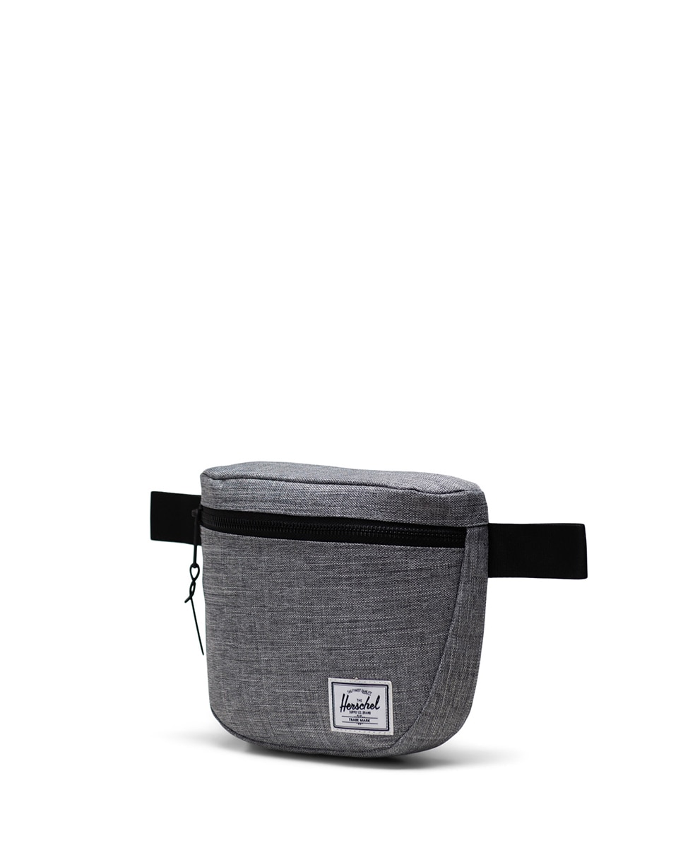 Riñonera unisex herschel reciclada en tejido de 2 l con cremallera - Azul / Blanco Gris claro-2