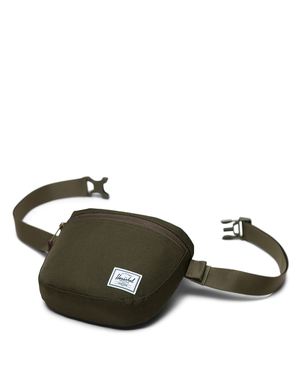 Riñonera hombre reciclada verde de 2 l - Herschel - Verde militar Verde militar-3
