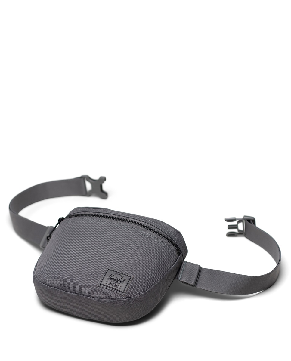 Riñonera unisex herschel reciclada en tejido de 2 l con cremallera - Gris claro Gris claro-3