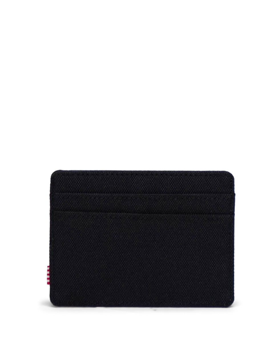 Tarjetero unisex herschel ecológico en tejido - Negro mate Negro mate-2