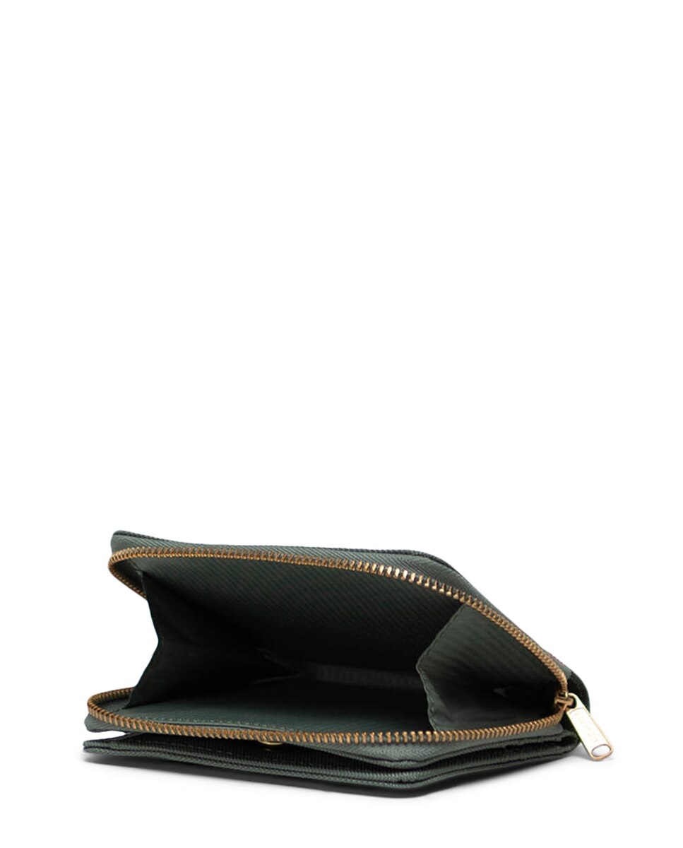 Monedero mujer herschel ecológico en tejido para monedas y billetes - Verde Verde-2