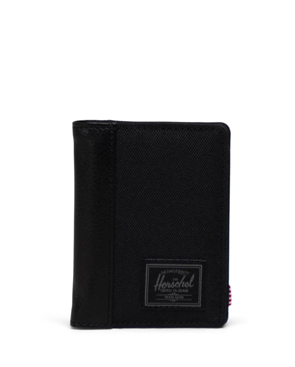 Cartera Gordon en gris oscuro con bloqueo RFID - Herschel - Negro mate Negro mate-1