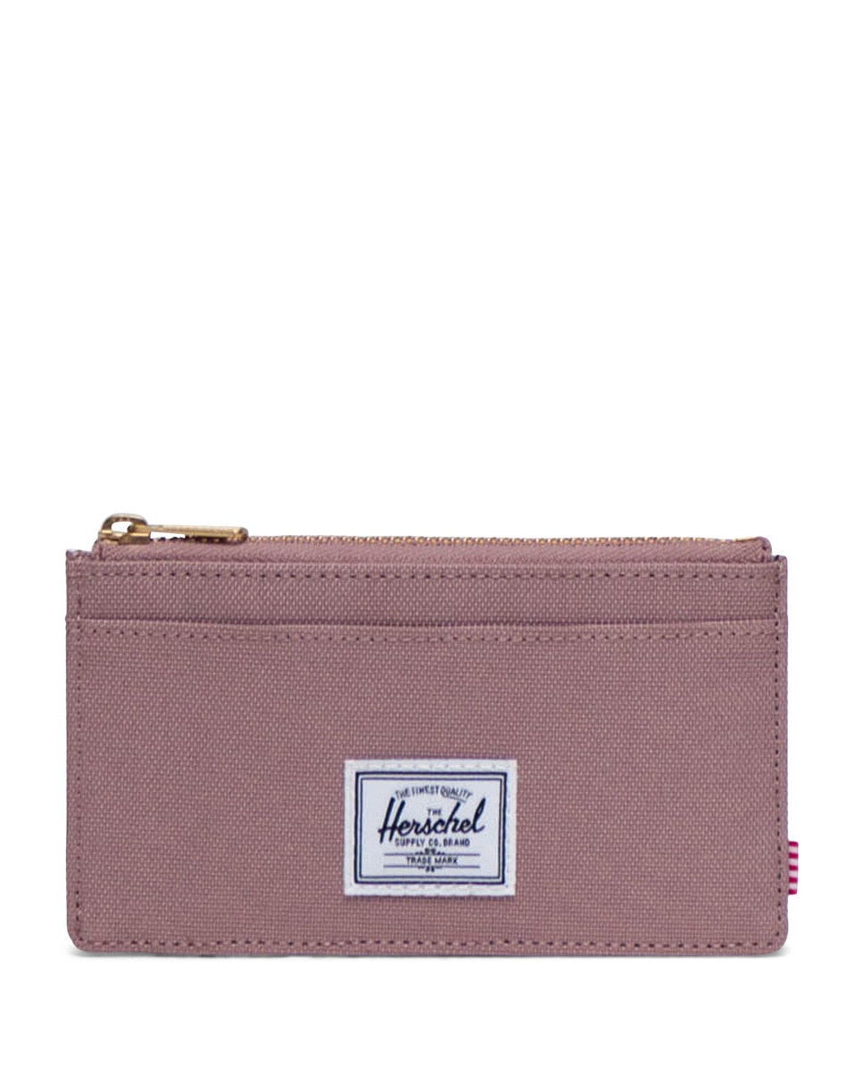 Tarjetero unisex herschel ecológico en tejido - Rosa Rosa-1