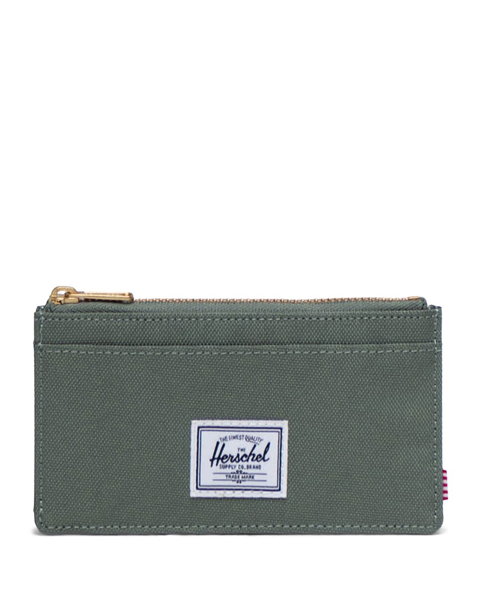 Tarjetero unisex herschel ecológico en tejido - Verde Oliva Verde Oliva-1