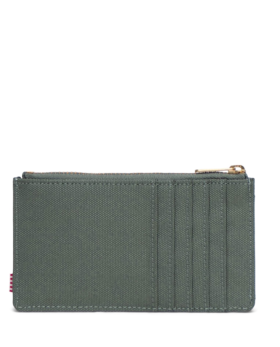 Tarjetero unisex herschel ecológico en tejido - Verde Oliva Verde Oliva-2