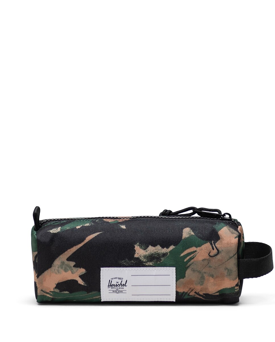 Estuche ecológico unisex herschel en tejido capacidad 1 l - Verde militar Verde militar-3