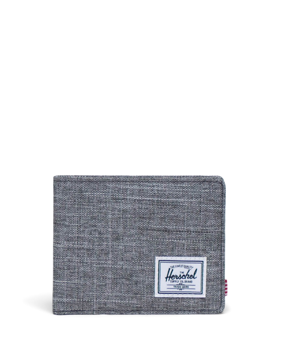 Cartera hombre herschel plegable ecológica en tejido para tarjetas y monedero - Gris claro Gris claro-1