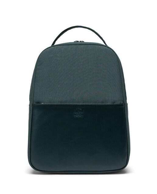 Imagen 0 de Mochila de mujer de 18,5 l combinado con piel en contraste