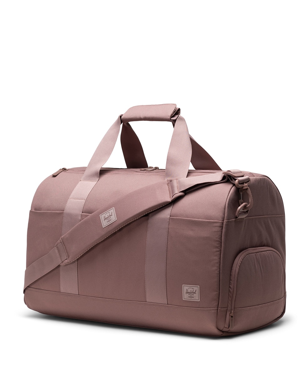 Bolsa de viaje unisex herschel de 46 l en tejido ecológico con cremallera - Rosa Rosa-3