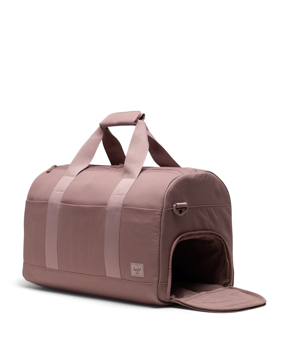 Bolsa de viaje unisex herschel de 46 l en tejido ecológico con cremallera - Rosa Rosa-2