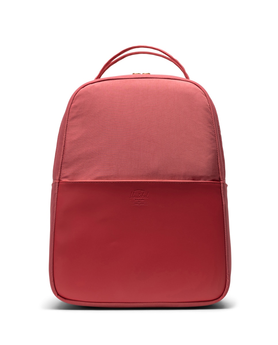 Mochila mujer 18,5 l combinado con piel en contraste - Herschel - Naranja Naranja-1