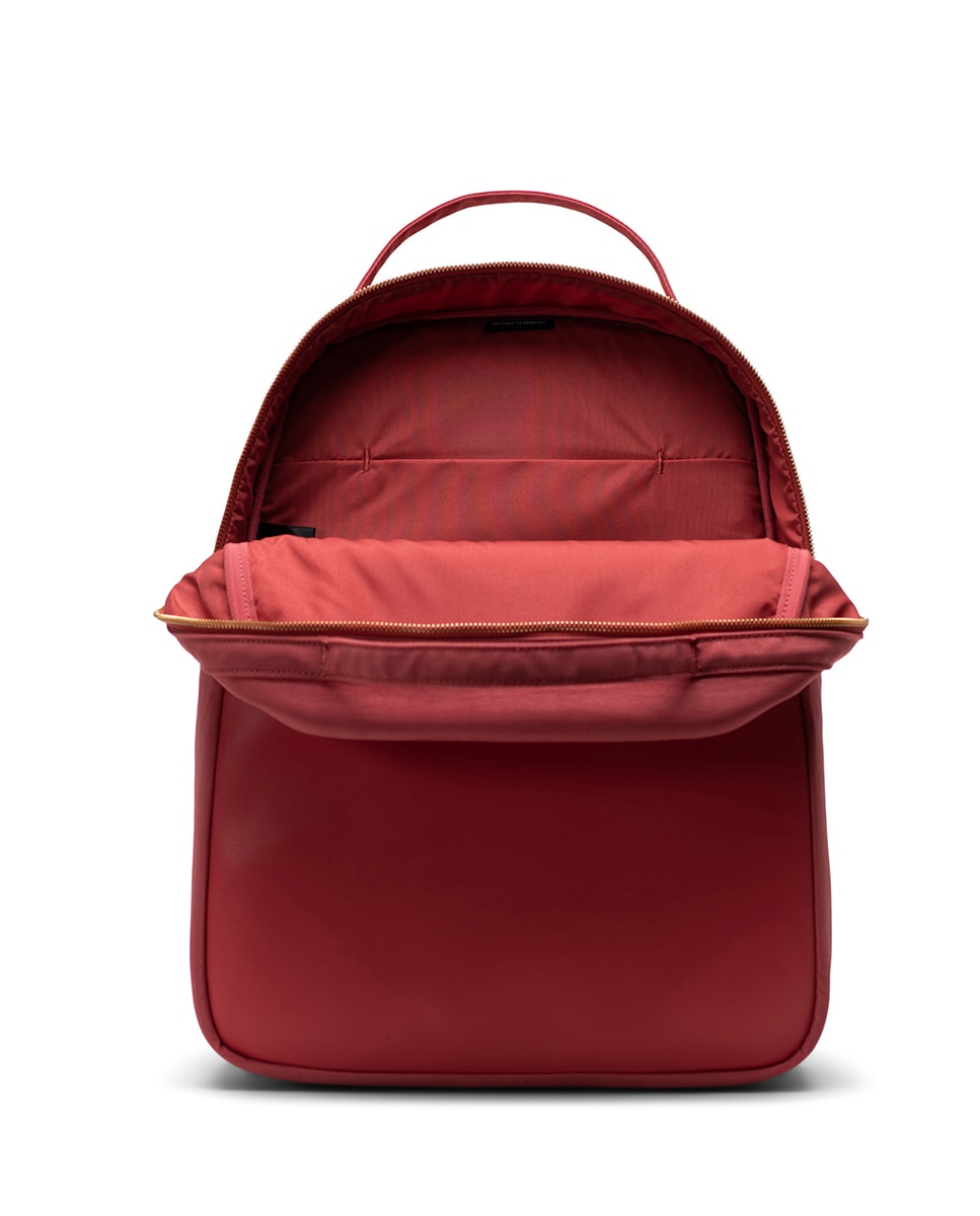 Mochila mujer 18,5 l combinado con piel en contraste - Herschel - Naranja Naranja-2
