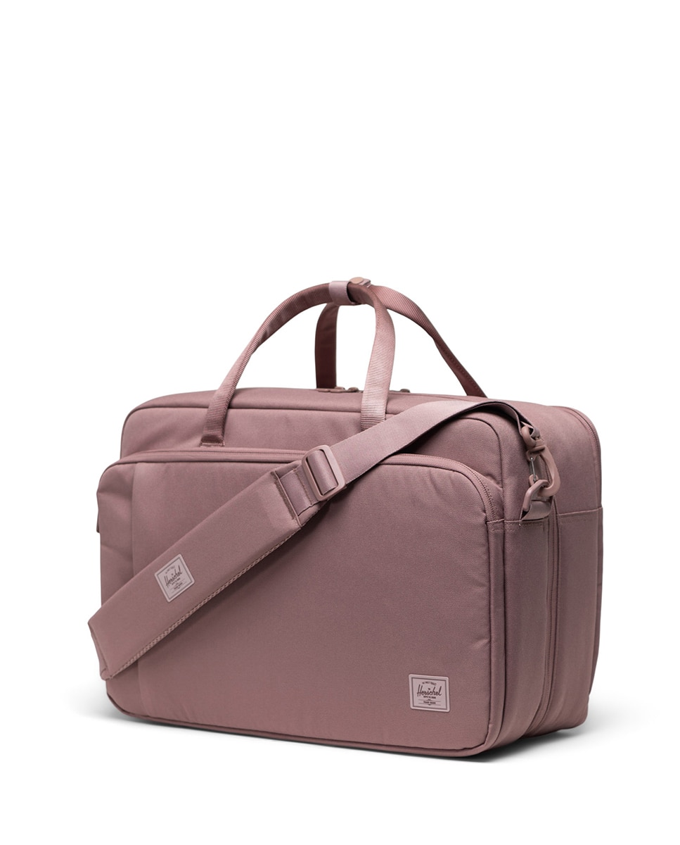 Maletín unisex herschel ecológico de 30 l en tejido con cremallera - Rosa Rosa-2