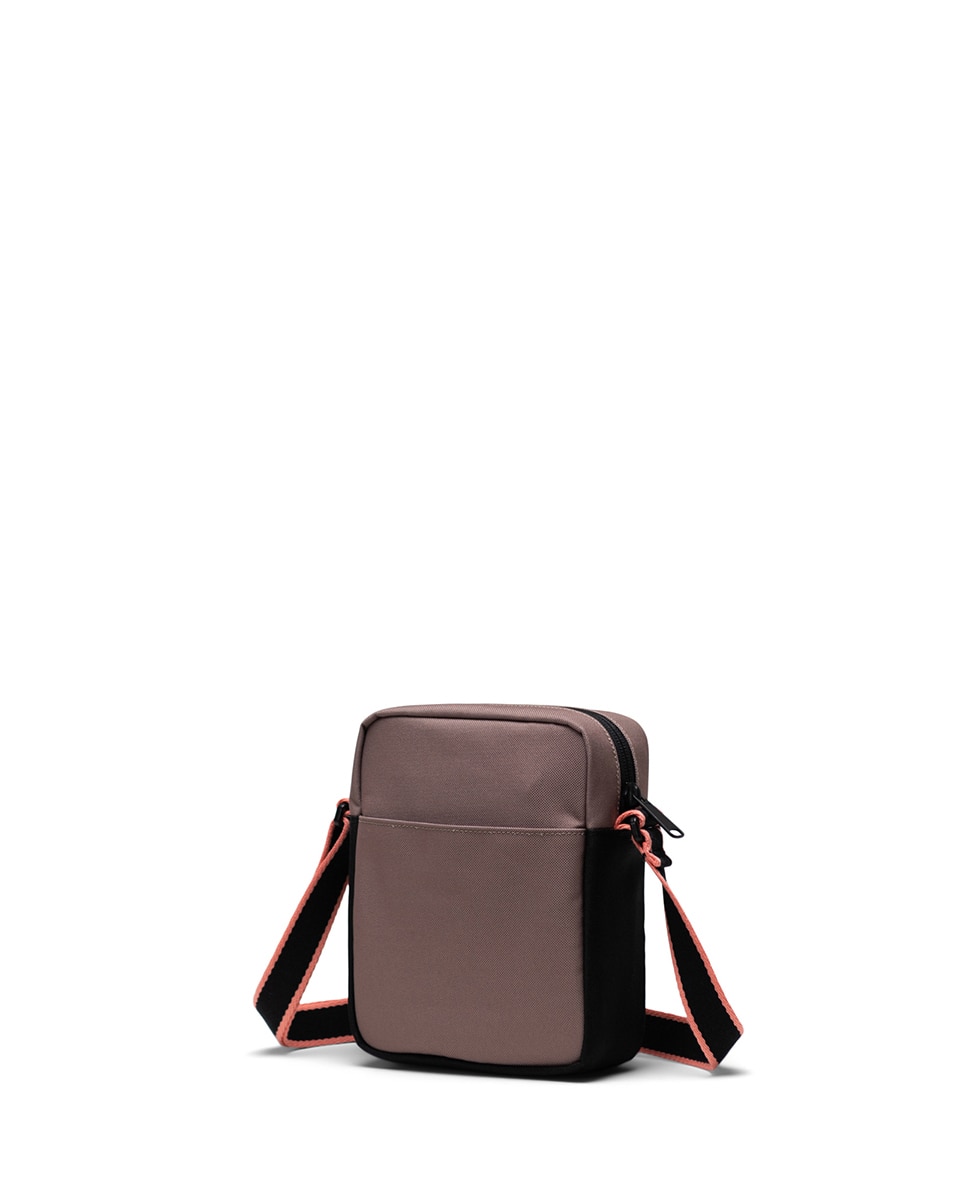 Bandolera unisex herschel ecológica en tejido 2 l y medio con cremallera y bolsillo interno - Marrón claro Marrón claro-3