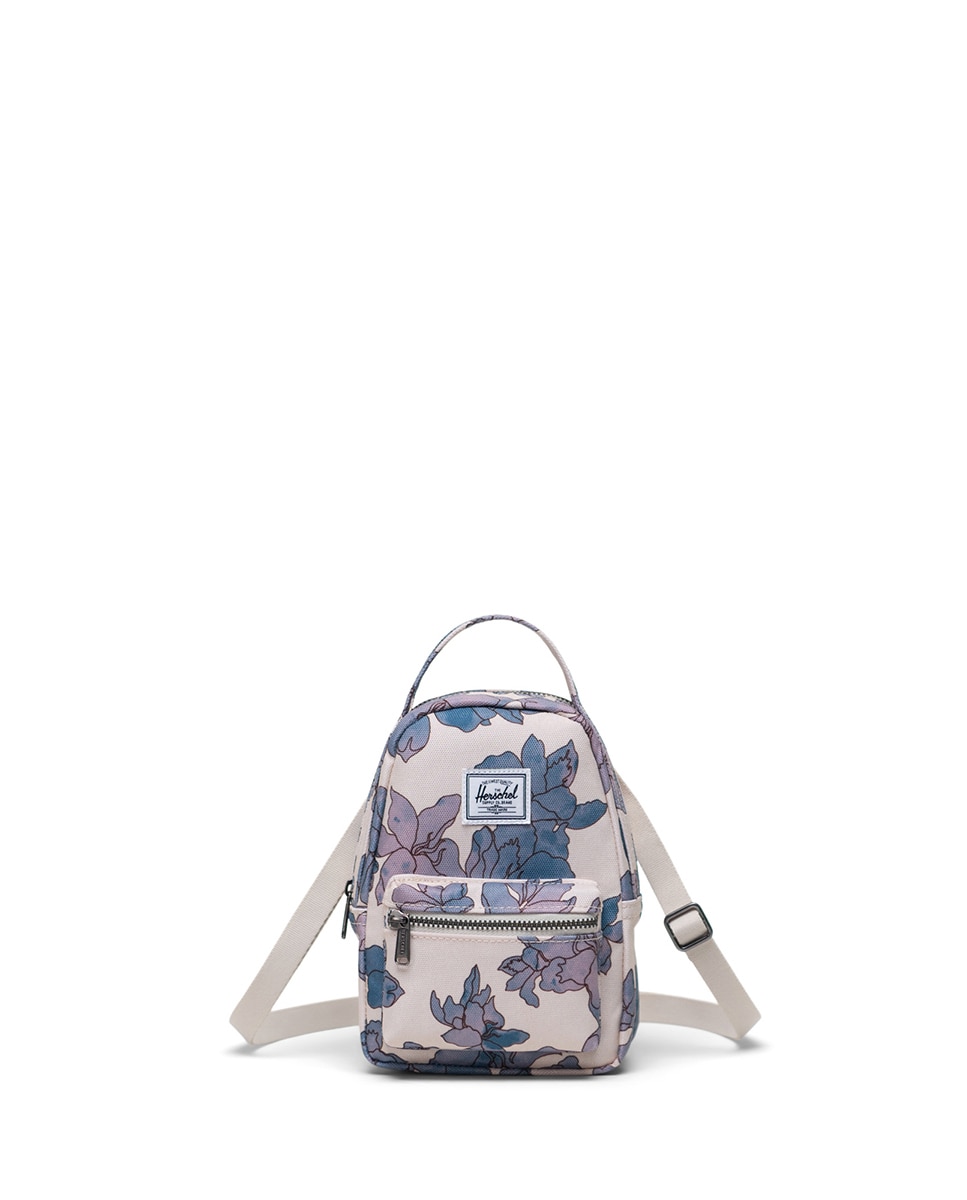 Bandolera mujer herschel para indispensables 1 l y medio en tejido ecológico - Blanco Blanco-1