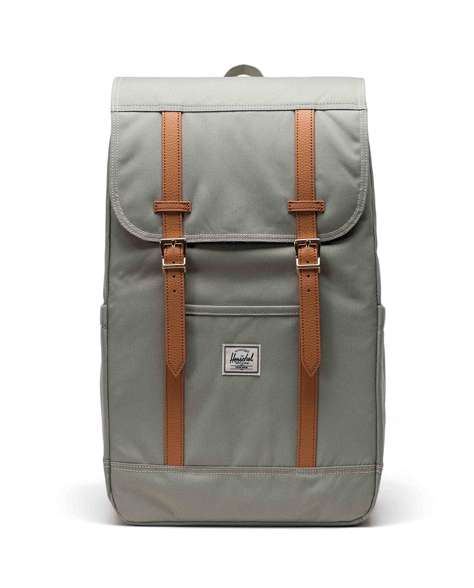 Mochila unisex herschel ecológica en tejido de 23 l con funda para portátil - Verde claro Verde claro-1