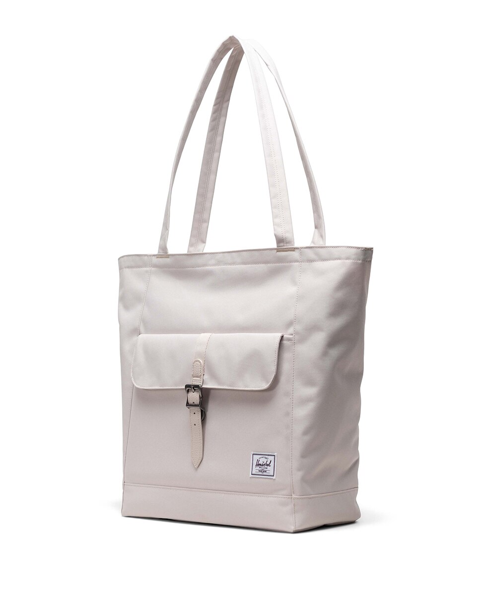 Bolso de hombro unisex herschel en tejido reciclado de 20 l - Blanco Blanco-2