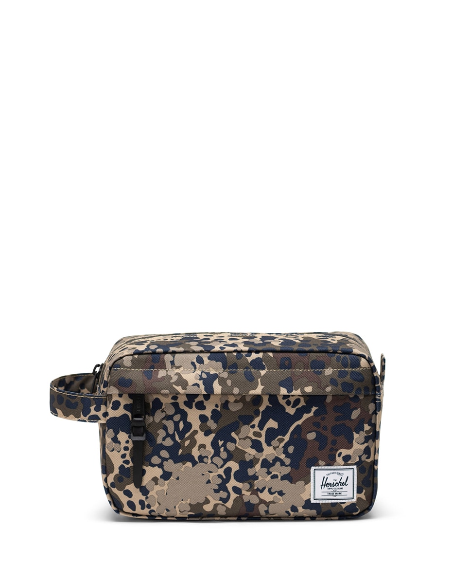 Neceser ecológico unisex herschel en tejido de 5 l con bolsillo delantero - Verde militar Verde militar-1
