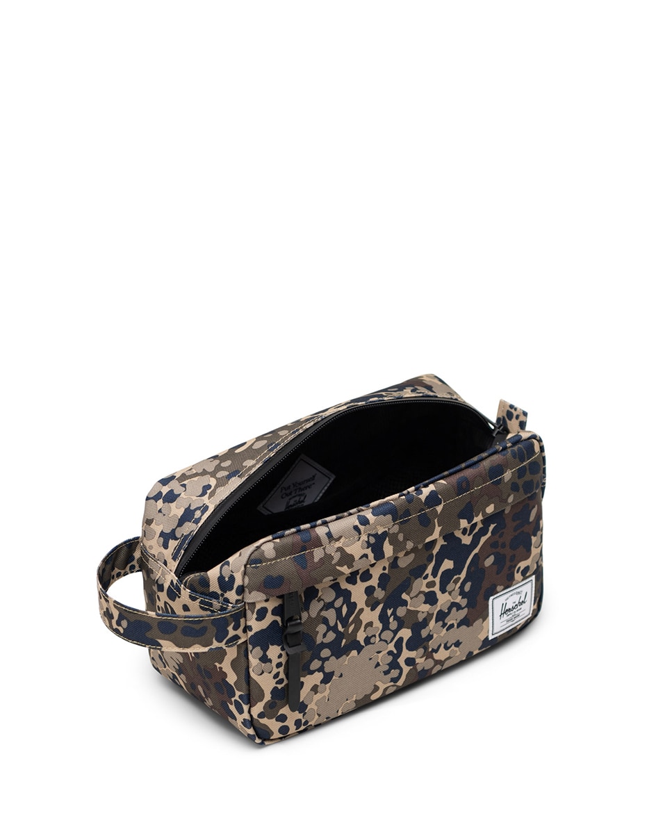 Neceser ecológico unisex herschel en tejido de 5 l con bolsillo delantero - Verde militar Verde militar-2