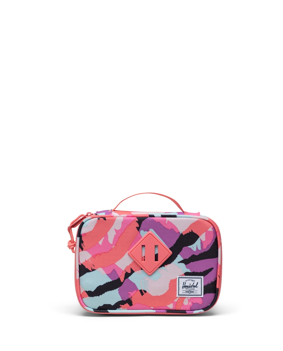 Estuche ecológico unisex herschel cuadrado en tejido - Rosa Rosa-1