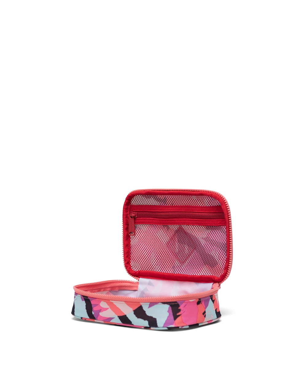 Estuche ecológico unisex herschel cuadrado en tejido - Rosa Rosa-3