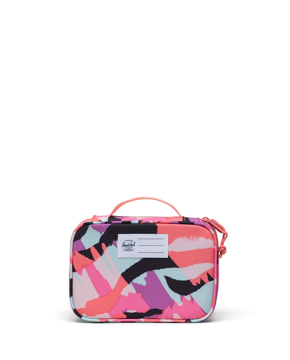 Estuche ecológico unisex herschel cuadrado en tejido - Rosa Rosa-4