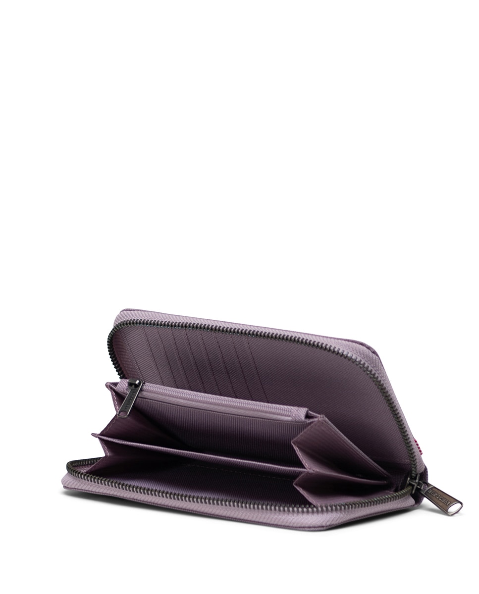 Monedero mujer herschel ecológico en tejido con cremallera - Lila Lila-3