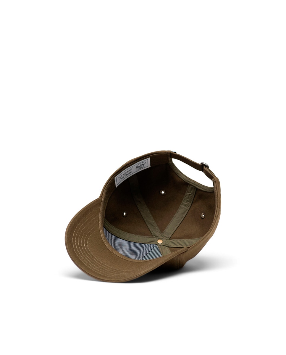 Gorra unisex herschel en tejido de algodón - Verde militar Verde militar-2