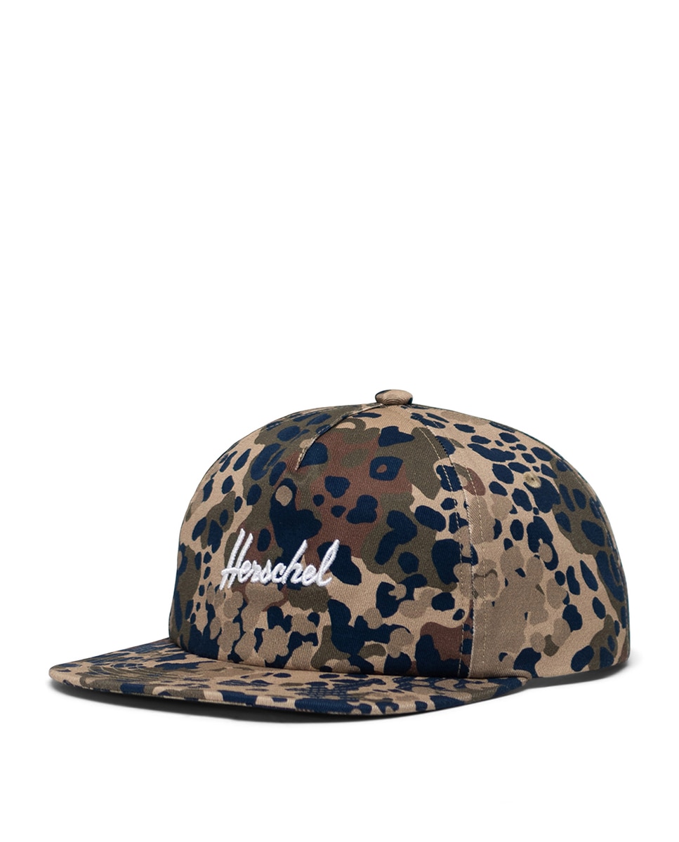 Gorra unisex herschel en tejido de algodón - Verde militar Verde militar-1