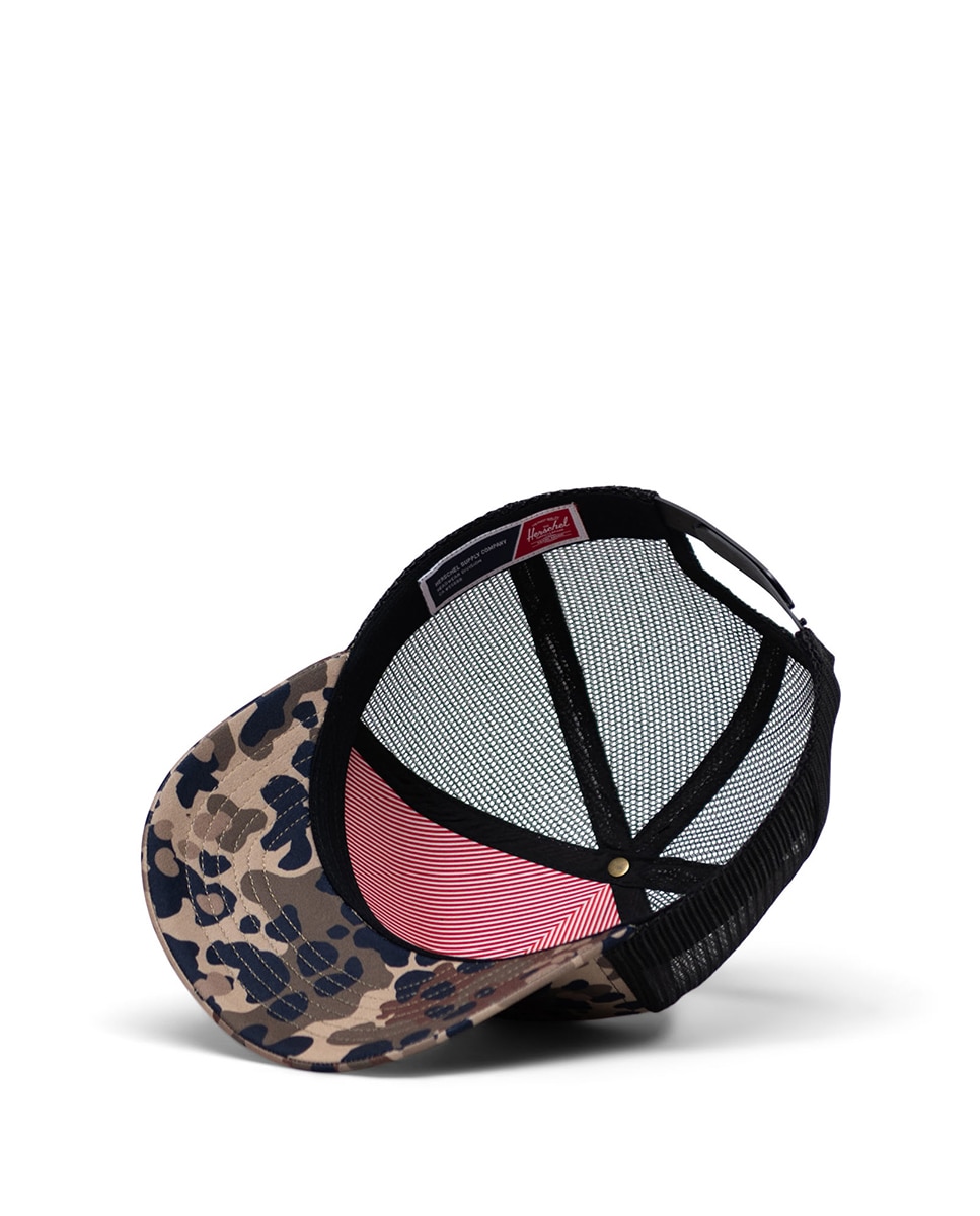 Gorra unisex herschel con rejilla transpirable trasera de copa alta - Verde militar Verde militar-2