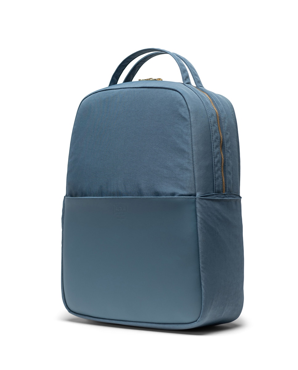 Mochila mujer 18,5 l combinado con piel en contraste - Herschel - Azul índigo Azul índigo-2