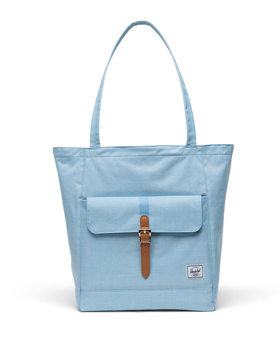 Bolso de hombro unisex herschel en tejido reciclado de 20 l - Azul claro Azul claro-1