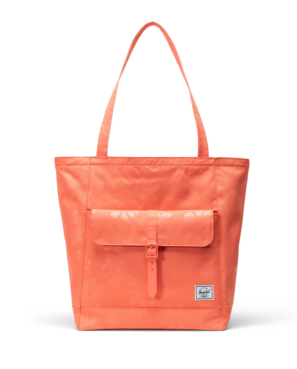 Bolso de hombro unisex herschel en tejido reciclado de 20 l - Coral Coral-1