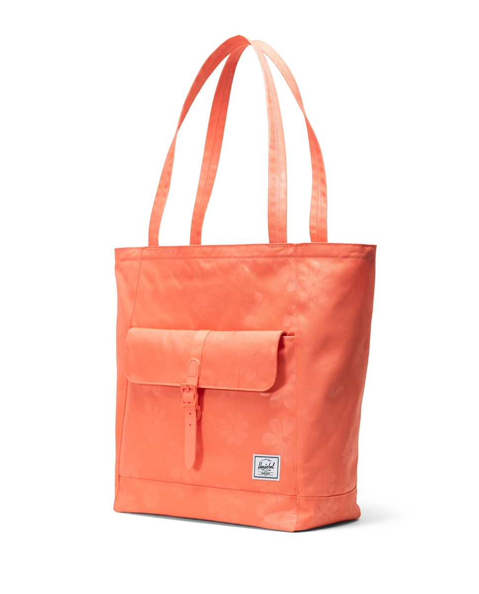 Bolso de hombro unisex herschel en tejido reciclado de 20 l - Coral Coral-3