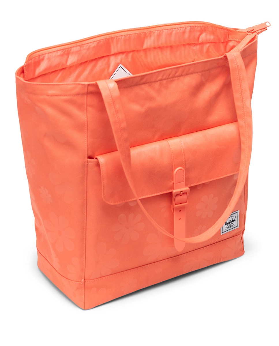 Bolso de hombro unisex herschel en tejido reciclado de 20 l - Coral Coral-2