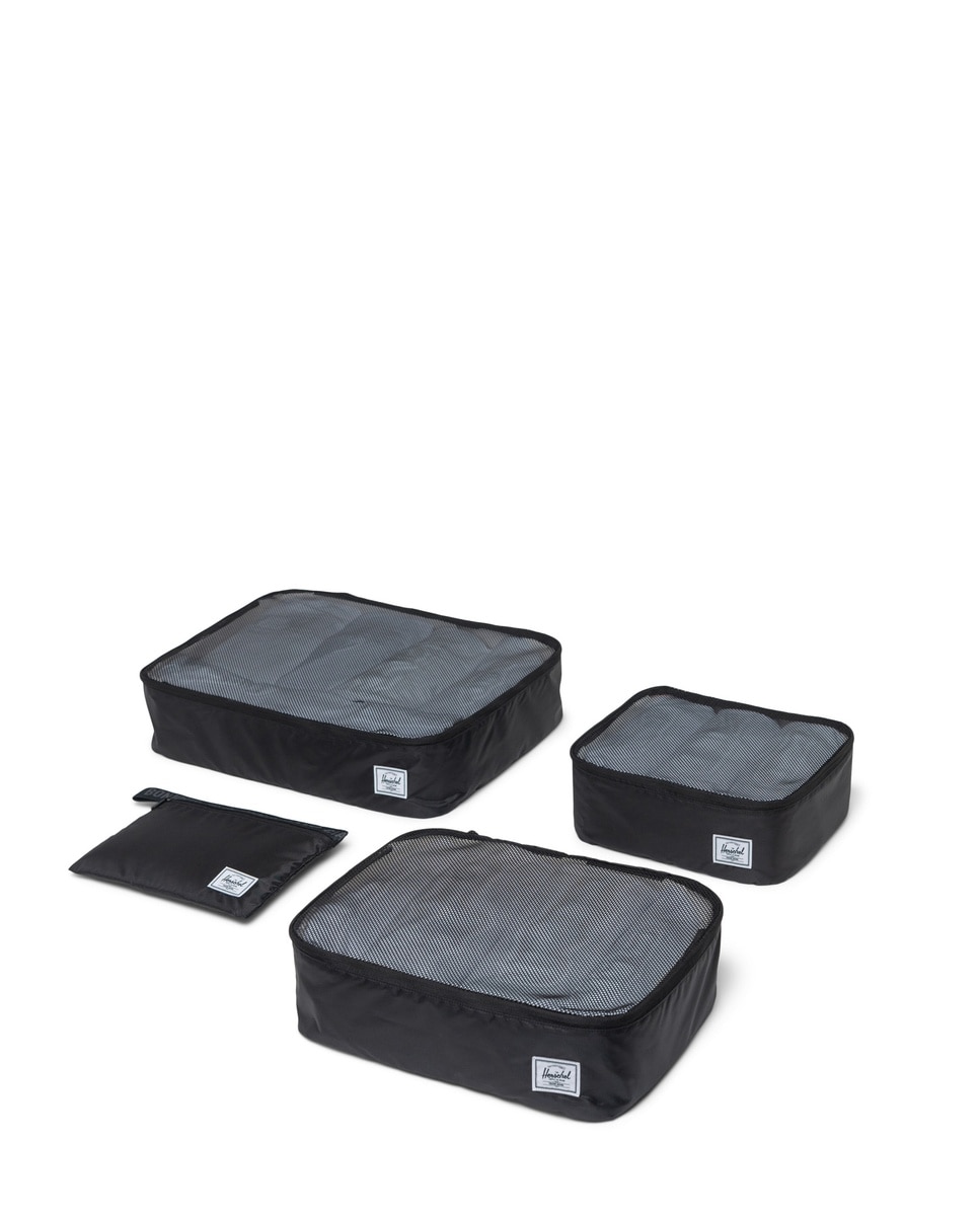 Conjunto de organizadores de viaje unisex herschel - Negro Negro-1