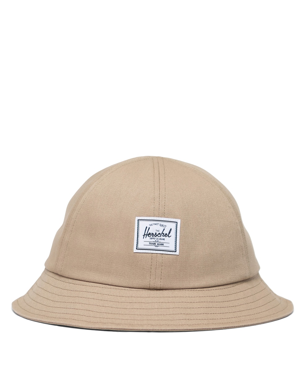 Gorro pescador unisex en tejido verde - Herschel - Beige Beige-1