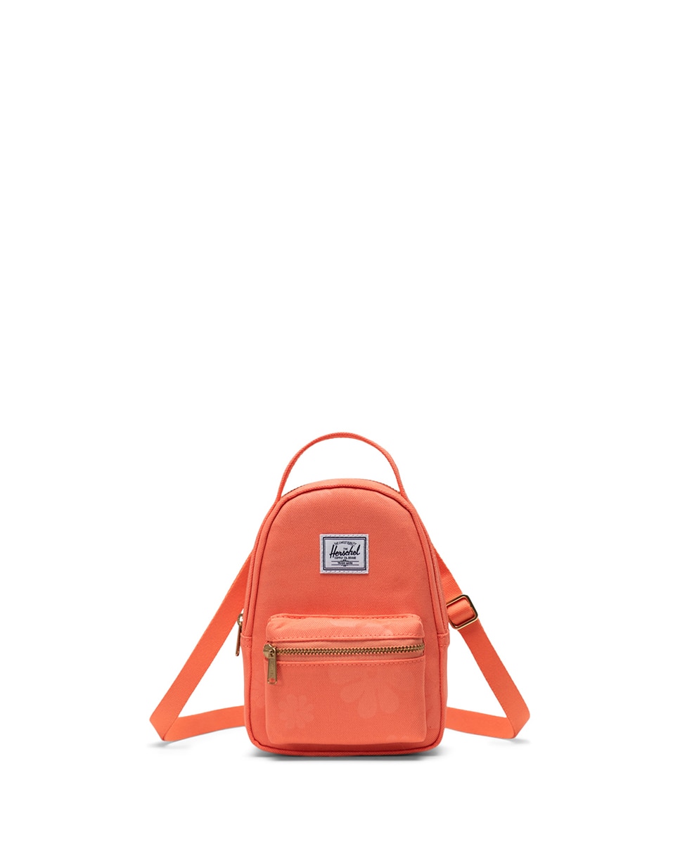 Bandolera mujer herschel para indispensables 1 l y medio en tejido ecológico - Coral Coral-1