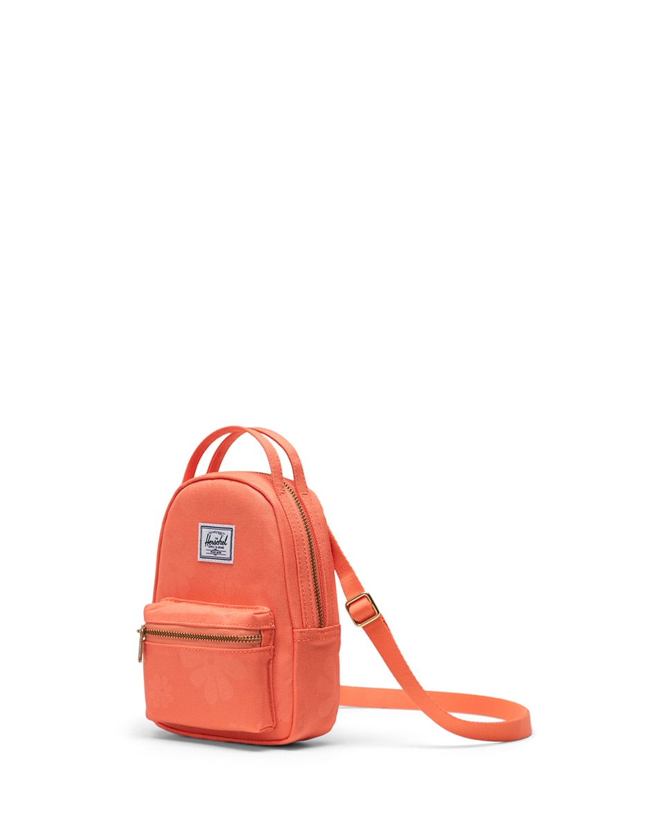 Bandolera mujer herschel para indispensables 1 l y medio en tejido ecológico - Coral Coral-3