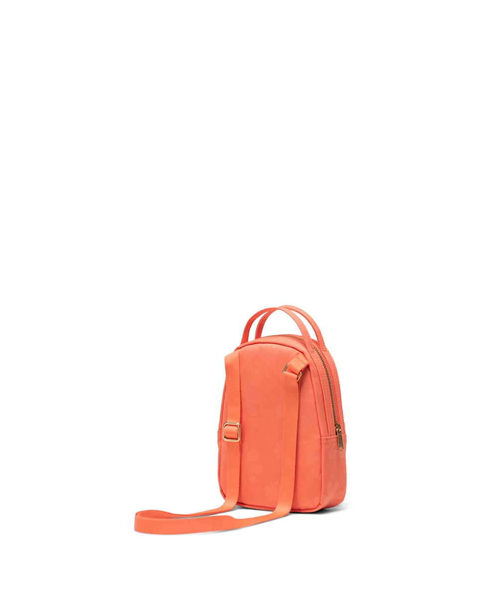 Bandolera mujer herschel para indispensables 1 l y medio en tejido ecológico - Coral Coral-2