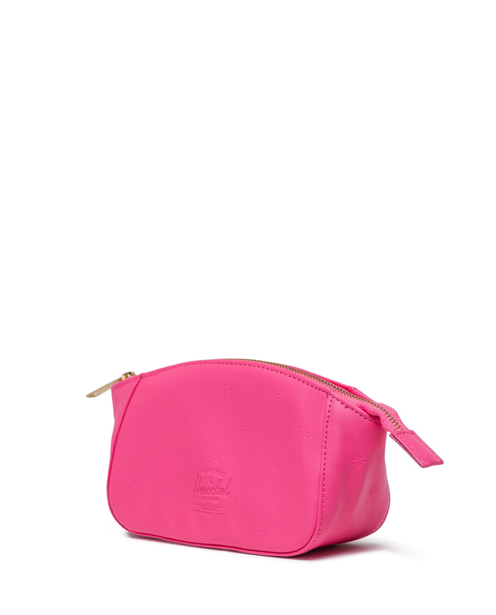 Neceser mujer herschel en piel vegana de 1 l con cremallera - Fucsia Fucsia-2