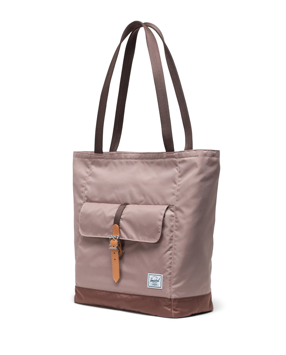 Bolso mujer herschel en tejido reciclado de 20 l - Rosa/Chocolate Rosa/Chocolate-3