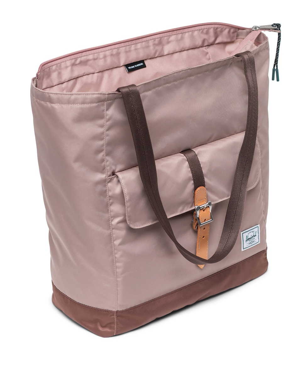 Bolso mujer herschel en tejido reciclado de 20 l - Rosa/Chocolate Rosa/Chocolate-2