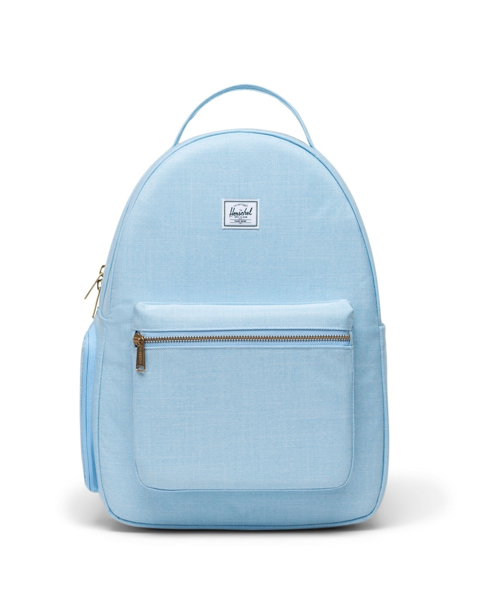 Mochila unisex herschel ecológica con cambiador de bebe en tejido de 18l - Azul denim Azul denim-3