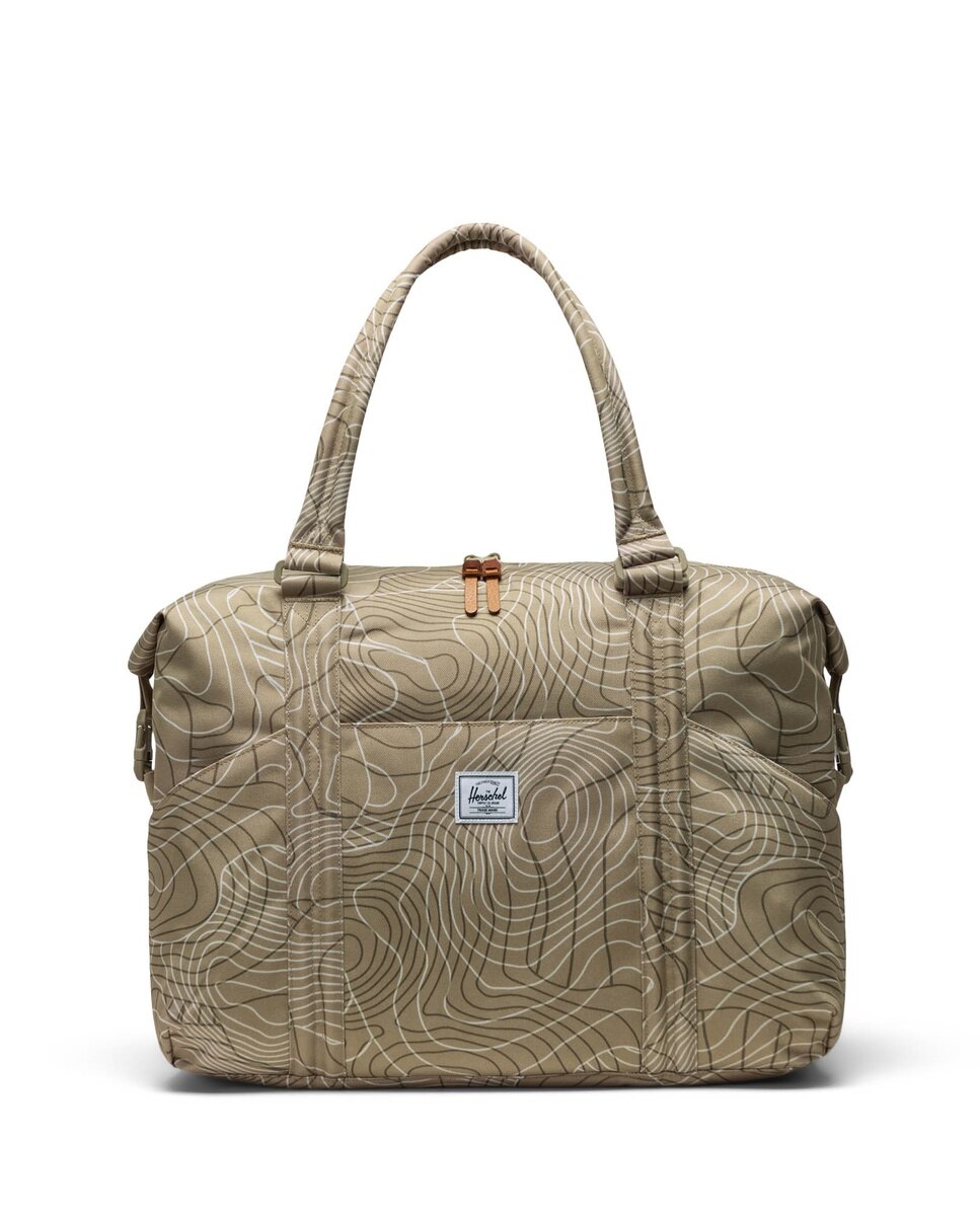 Bolsa unisex herschel ecológica en tejido de 29 l ampliables - Verde militar Verde militar-3