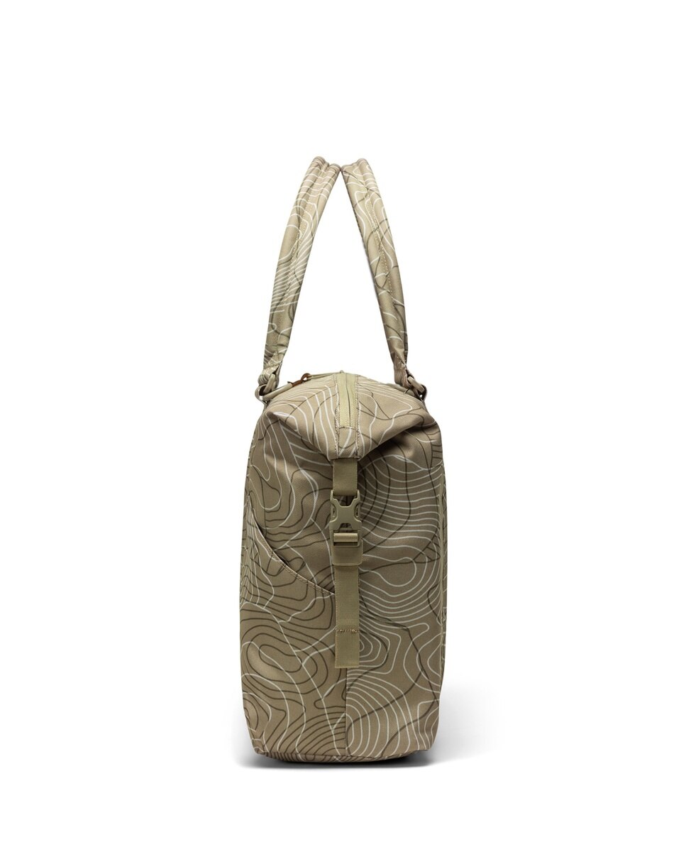 Bolsa unisex herschel ecológica en tejido de 29 l ampliables - Verde militar Verde militar-4