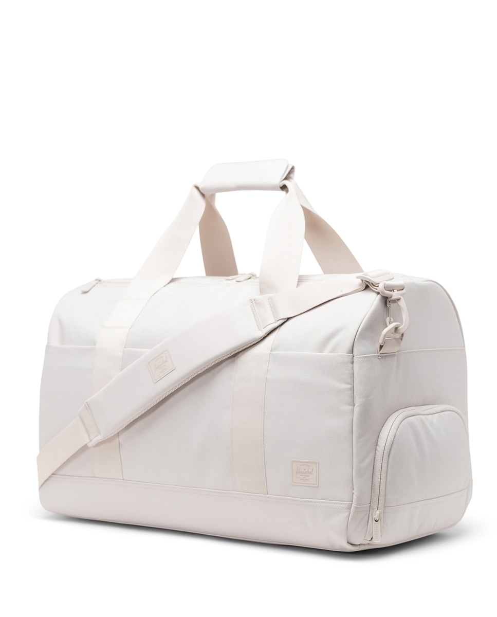 Bolsa de viaje unisex herschel de 46 l en tejido ecológico con cremallera - Crudo Crudo-2