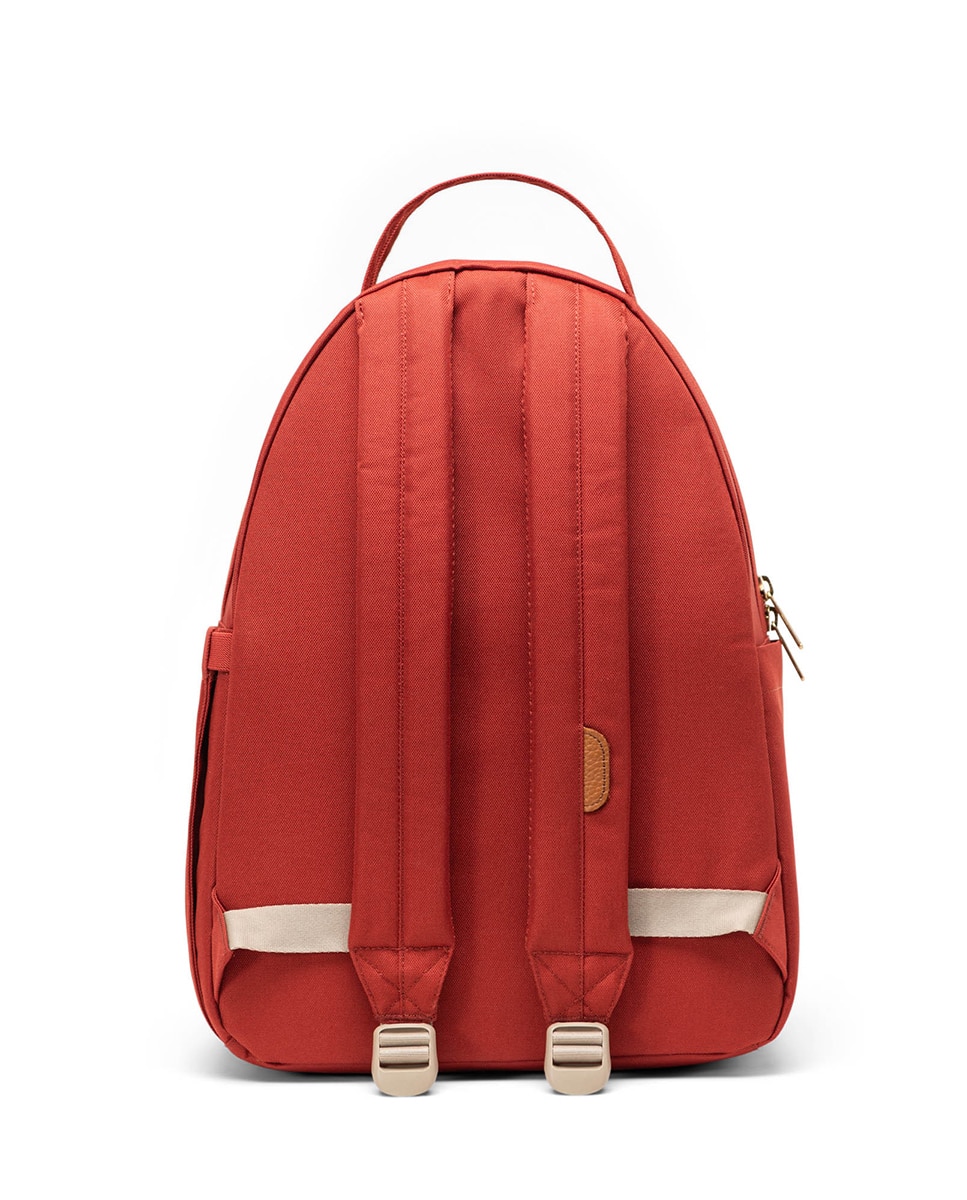 Mochila mujer herschel ecológica en tejido 18 l con bolsillo delantero - Rojo Rojo-4